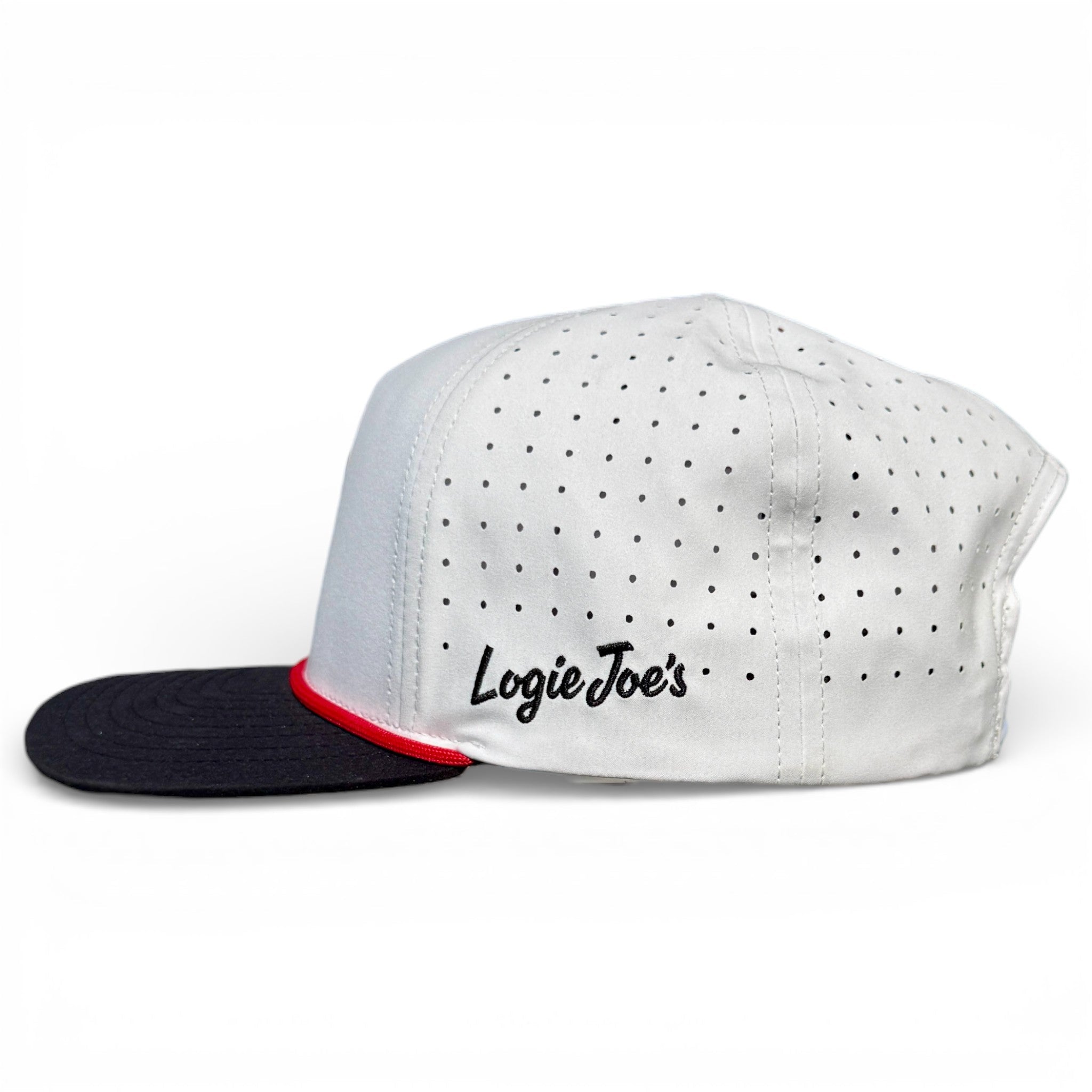 Pocket Aces Golf Hat | Snapback Cap | Built-in Magnetic Ball Marker Holder + Marker Included | Adjustable Gray & Black - STAND OUT FLEXSARAH