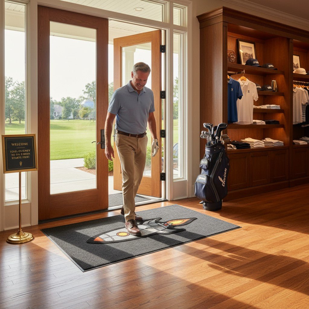 Pocket Rocket | Golf Shop Mat | Cart Accessory - STAND OUT FLEXSARAH