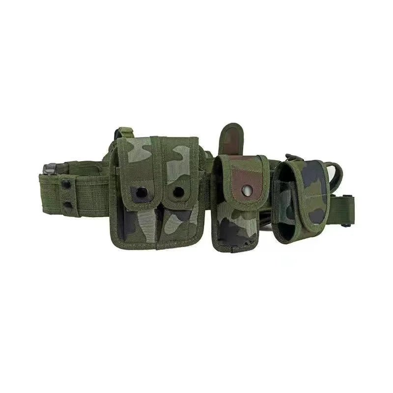 Police Security Duty Belts Correctional Officers Ultility Cop Costume Belt Law Enforcement for Women Men Hunting - STAND OUT FLEXSARAH