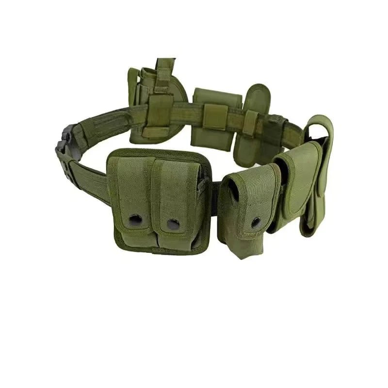 Police Security Duty Belts Correctional Officers Ultility Cop Costume Belt Law Enforcement for Women Men Hunting - STAND OUT FLEXSARAH