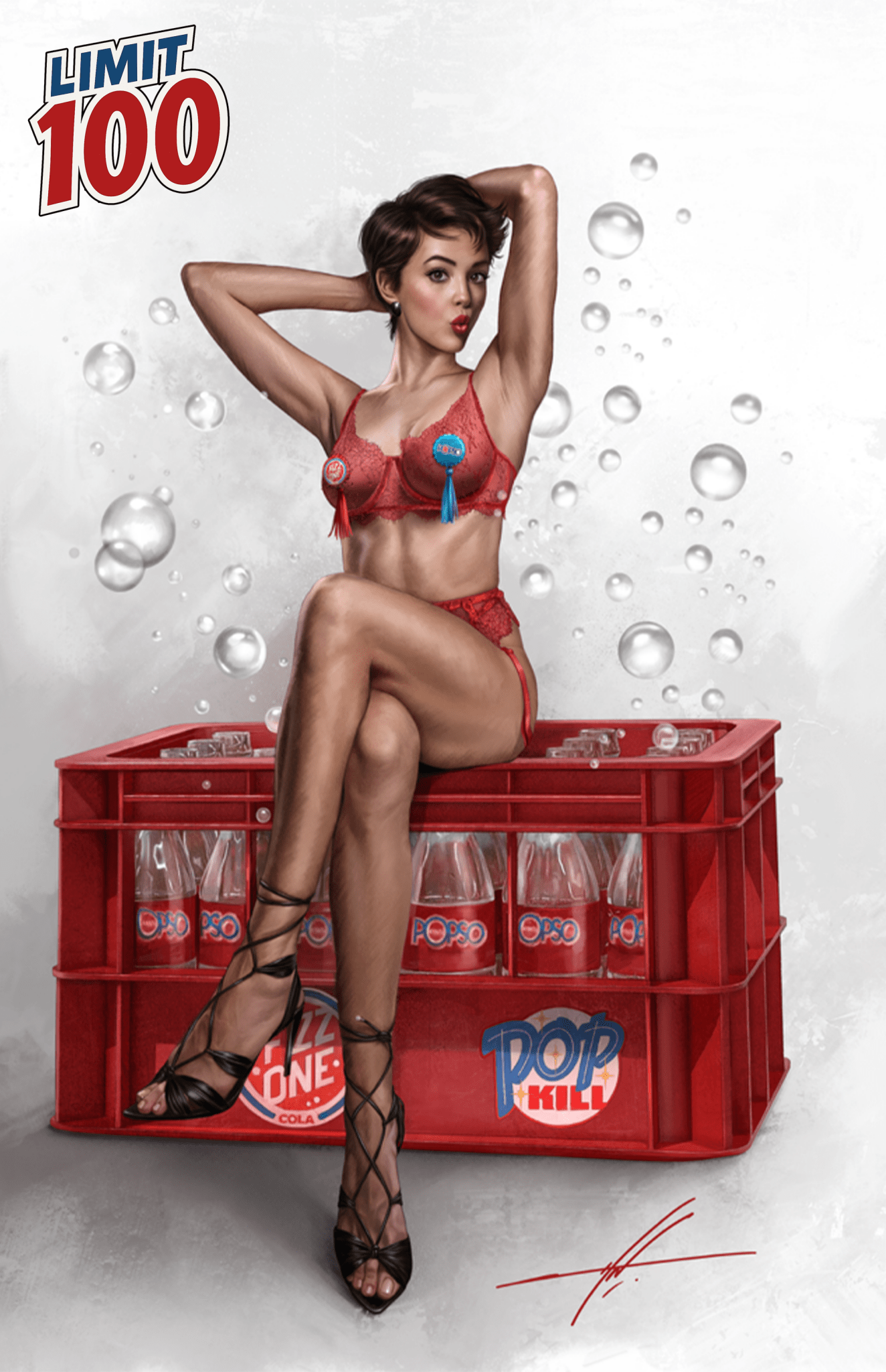 POP KILLS 1 Carla Cohen Variant NYCC EXCLUSIVE - STAND OUT FLEXSARAH