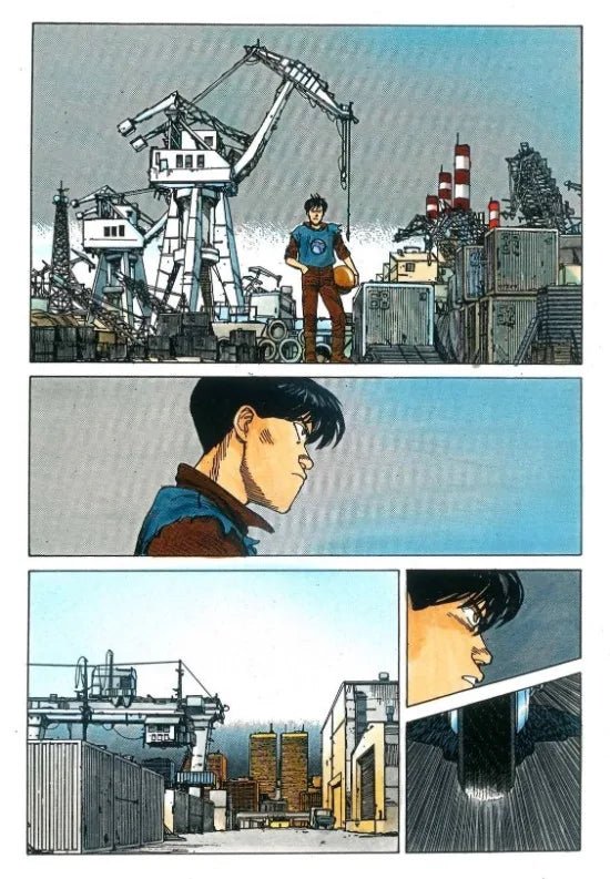 Poster Manga Page Akira 80s Wall Decor Vintage Comic Manga Japanese Animation Wall Decor Akira Comics Book Canvas Painting Gift - STAND OUT FLEXSARAH
