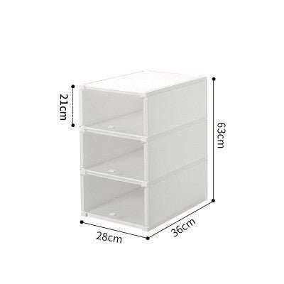 PP Shoe Box Transparent Visual Sports Shoes Storage - STAND OUT FLEXSARAH