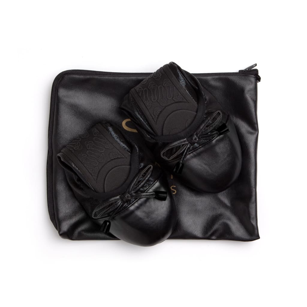 Premium Black Flats - STAND OUT FLEXSARAH