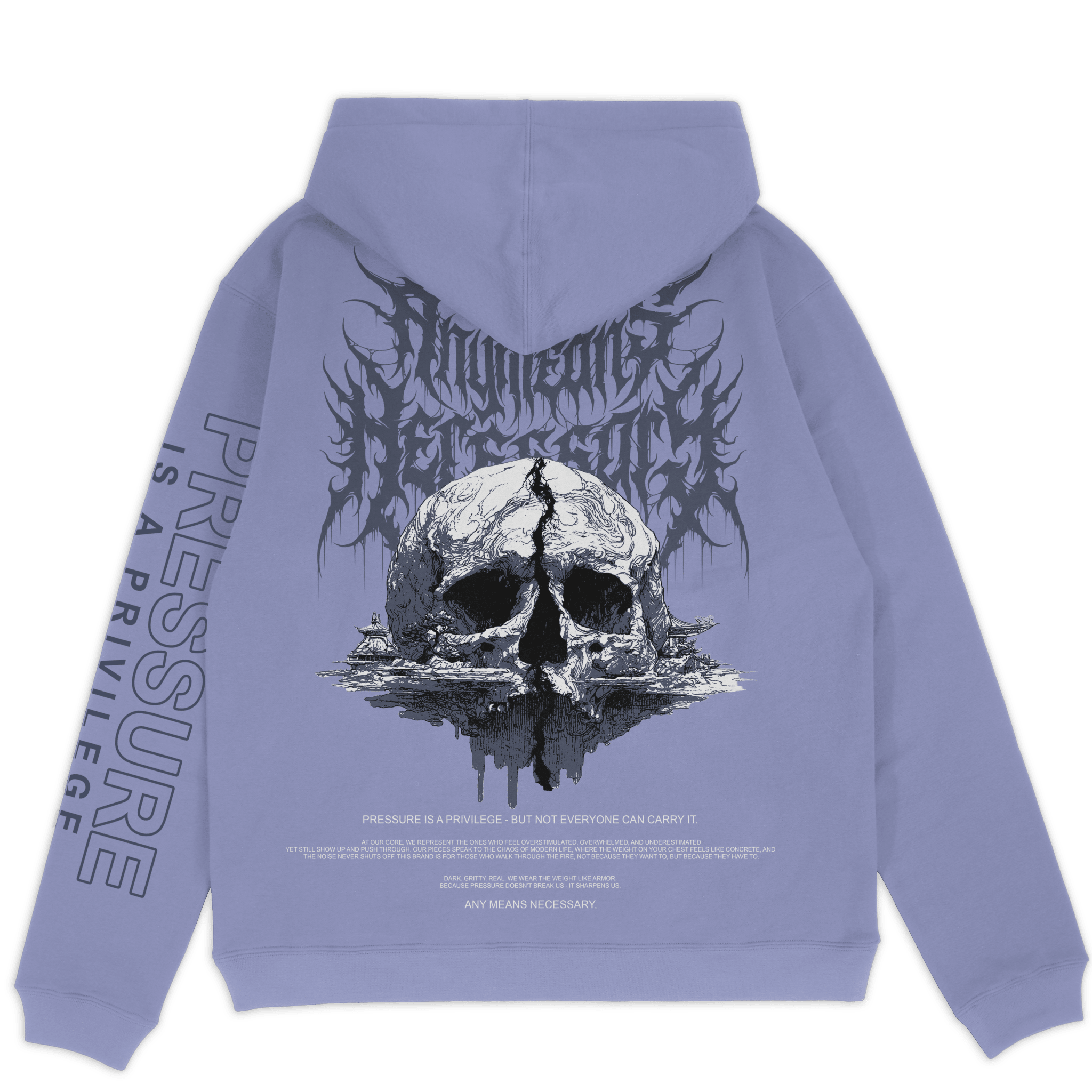 Pressure Pullover Hoodie Grape - STAND OUT FLEXSARAH