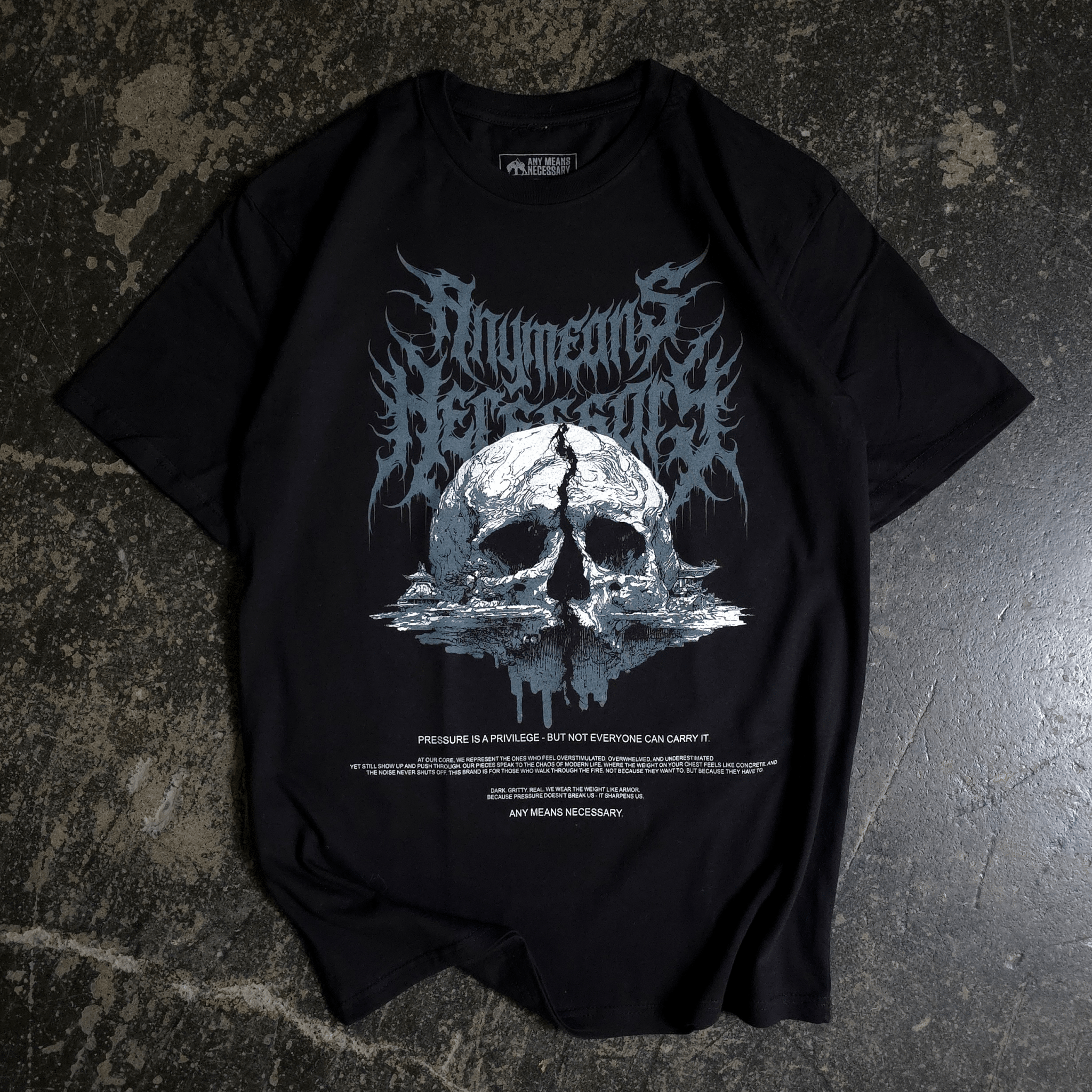 Pressure T-Shirt Black - STAND OUT FLEXSARAH