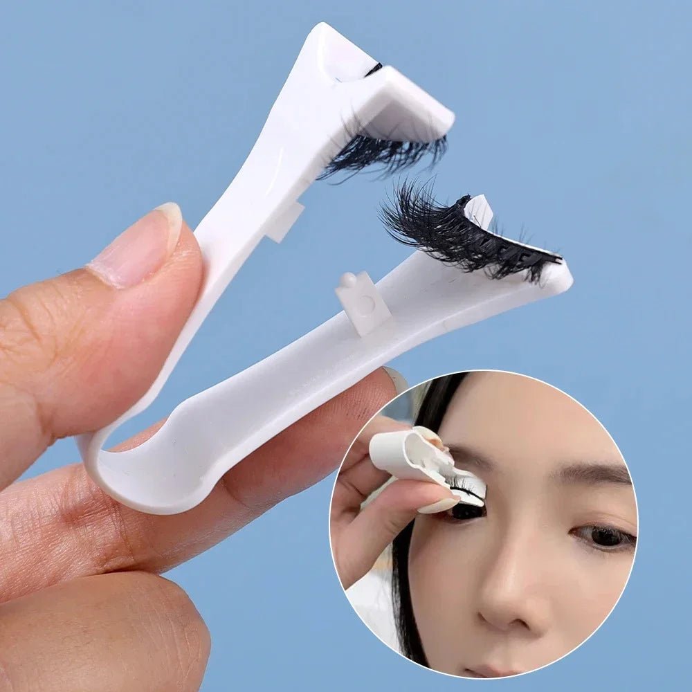 Professional Magnetic Eyelashes Extension Applicator False Eyelashes Tweezer Curler Clip Clamp Makeup 3D Mink Eyelashes Tweezer - STAND OUT FLEXSARAH