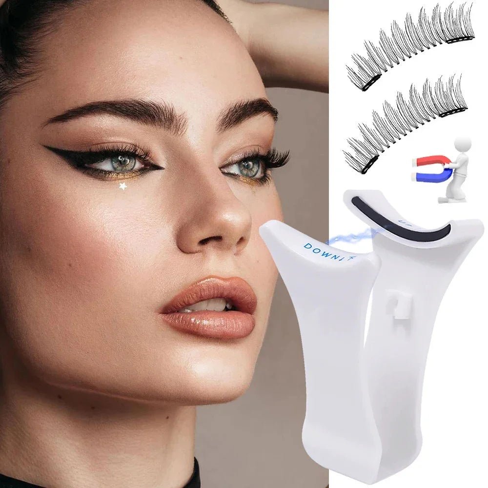 Professional Magnetic Eyelashes Extension Applicator False Eyelashes Tweezer Curler Clip Clamp Makeup 3D Mink Eyelashes Tweezer - STAND OUT FLEXSARAH