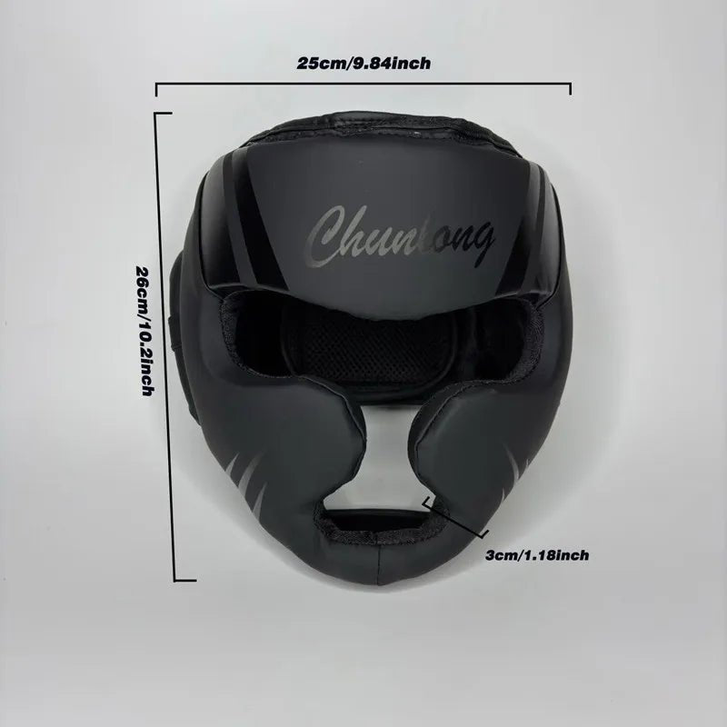 Professional MMA Boxing Training Helmet Thick Sponge Padded Liner Muay Thai Training Head Guard Boxing Training Protective Gear - STAND OUT FLEXSARAH