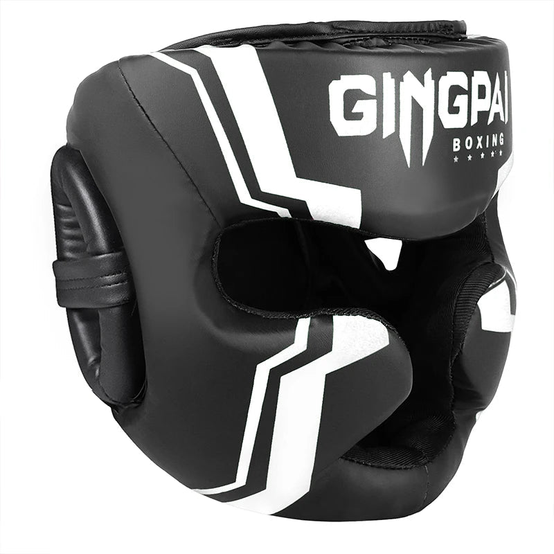 Promotion Boxing MMA Safety Helmet Head Gear Protectors Adult Child Training Headgear Muay Thai Kickboxing Full-covered Helmets - STAND OUT FLEXSARAH