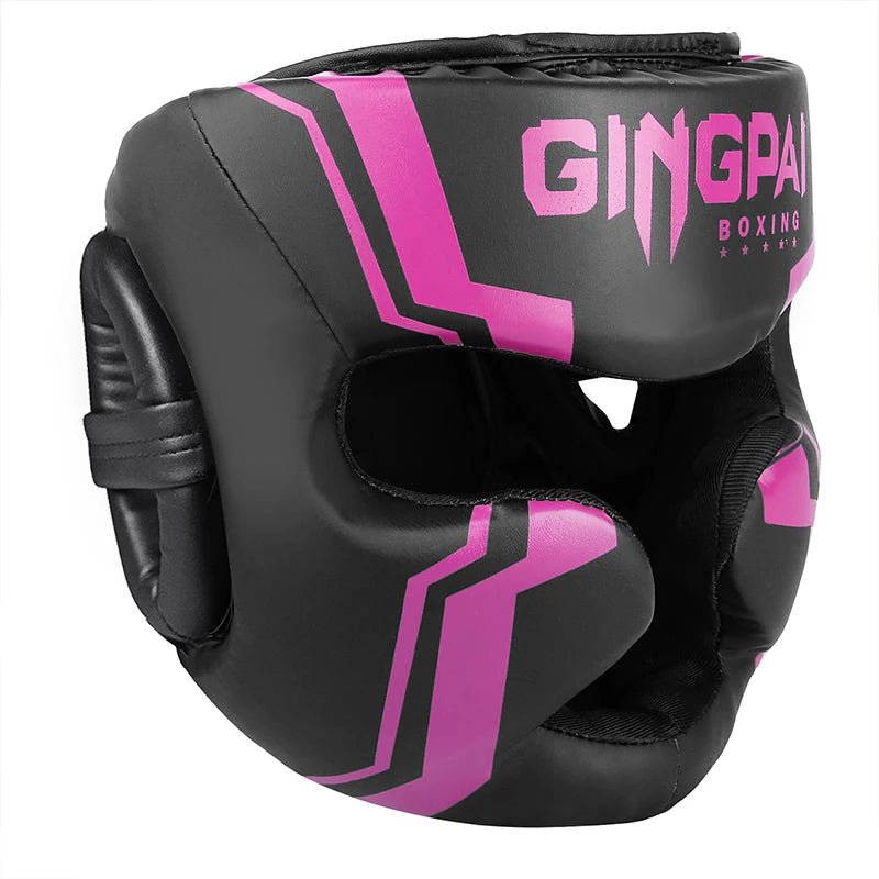 Promotion Boxing MMA Safety Helmet Head Gear Protectors Adult Child Training Headgear Muay Thai Kickboxing Full-covered Helmets - STAND OUT FLEXSARAH