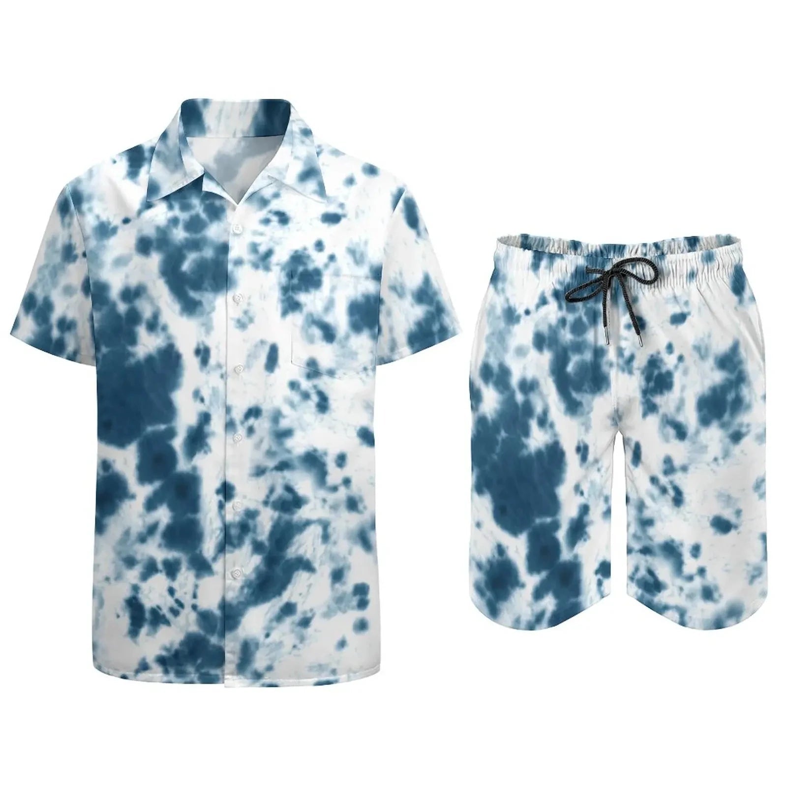 Psychedelic Magic Mushroom Men Sets Printed 3D print Casual Shirt Beach Shorts Oversized 2Pcs set Vacation Hawaiian Man Suits - STAND OUT FLEXSARAH