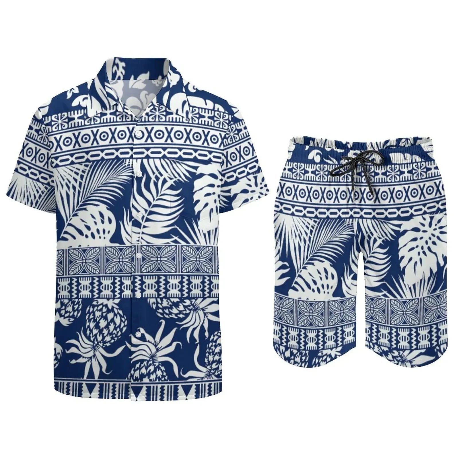 Psychedelic Magic Mushroom Men Sets Printed 3D print Casual Shirt Beach Shorts Oversized 2Pcs set Vacation Hawaiian Man Suits - STAND OUT FLEXSARAH