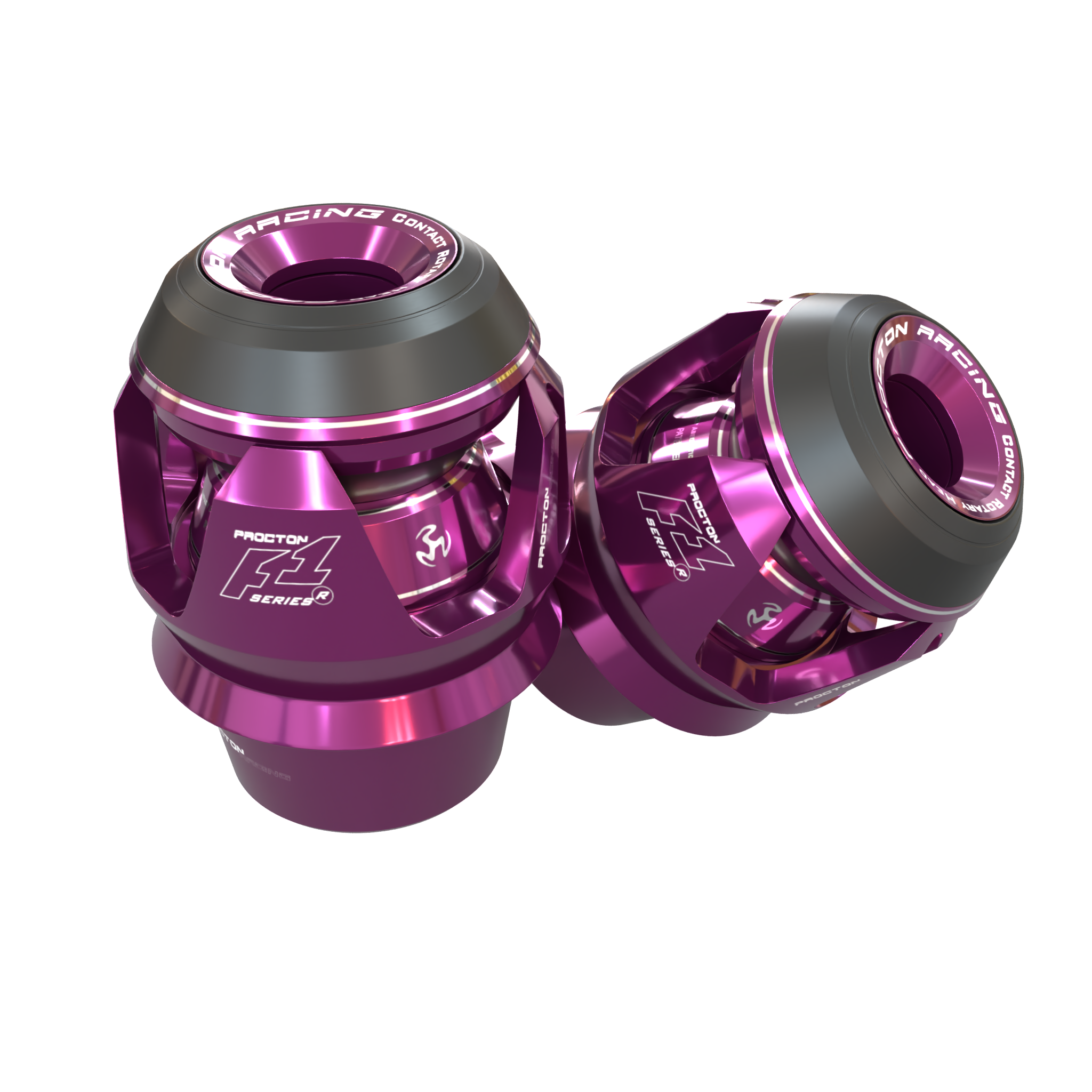 BMW - S1000 R (2017-2020) - Procton Racing Rotational Impact System – Frame Sliders F1
