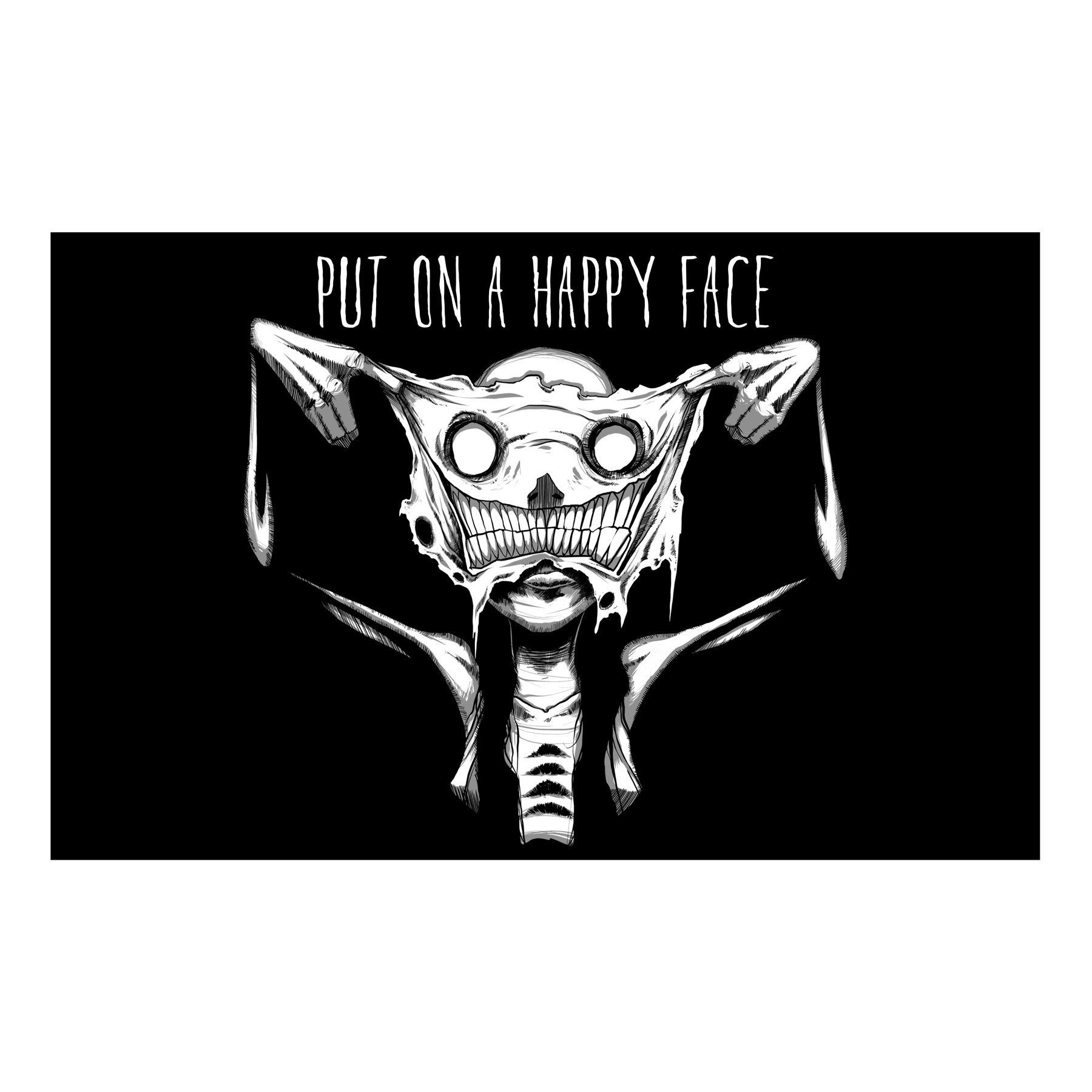 Put on a Happy Face Print - STAND OUT FLEXSARAH