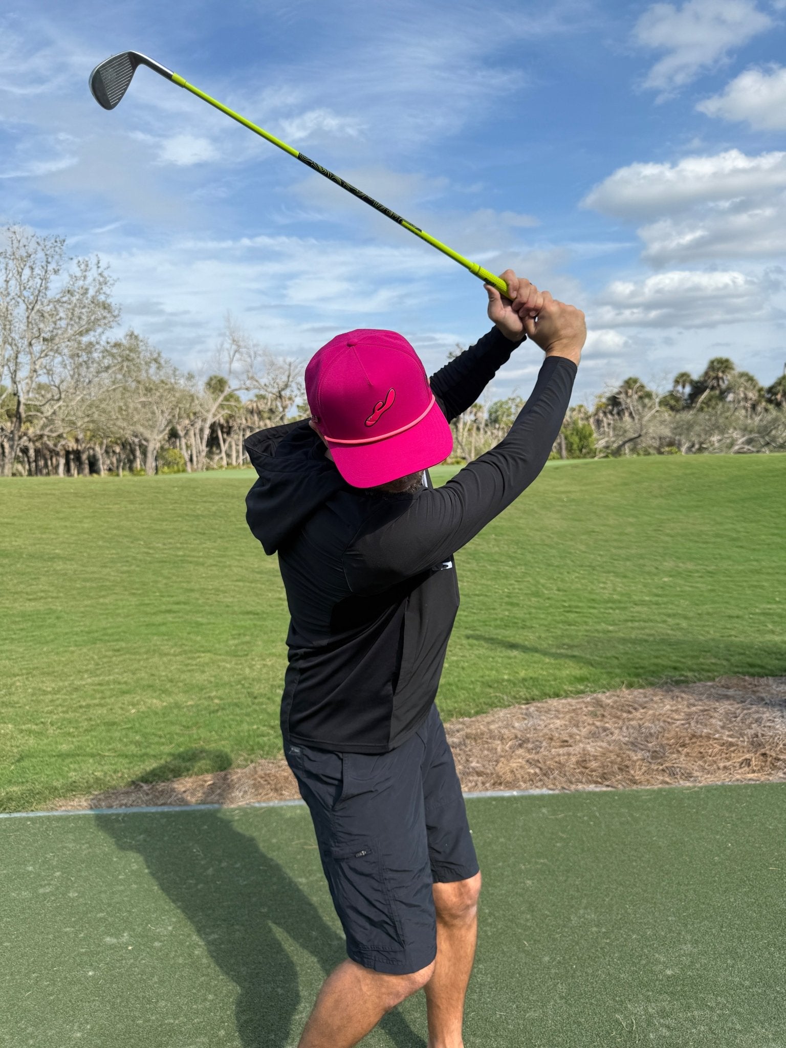 Rabbit Golf Hat | Snapback Cap | Built-in Magnetic Ball Marker Holder + Marker Included | Adjustable | Adult Novelty Toy - STAND OUT FLEXSARAH