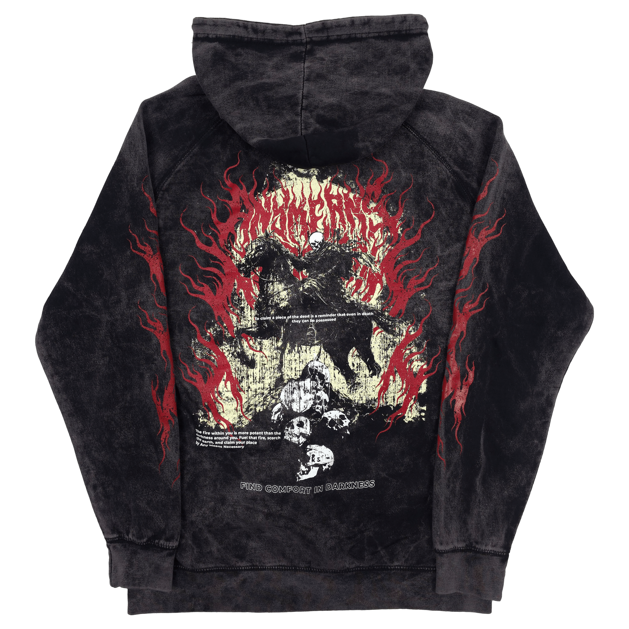 Reclaimer Pullover Hoodie Vintage Black - STAND OUT FLEXSARAH