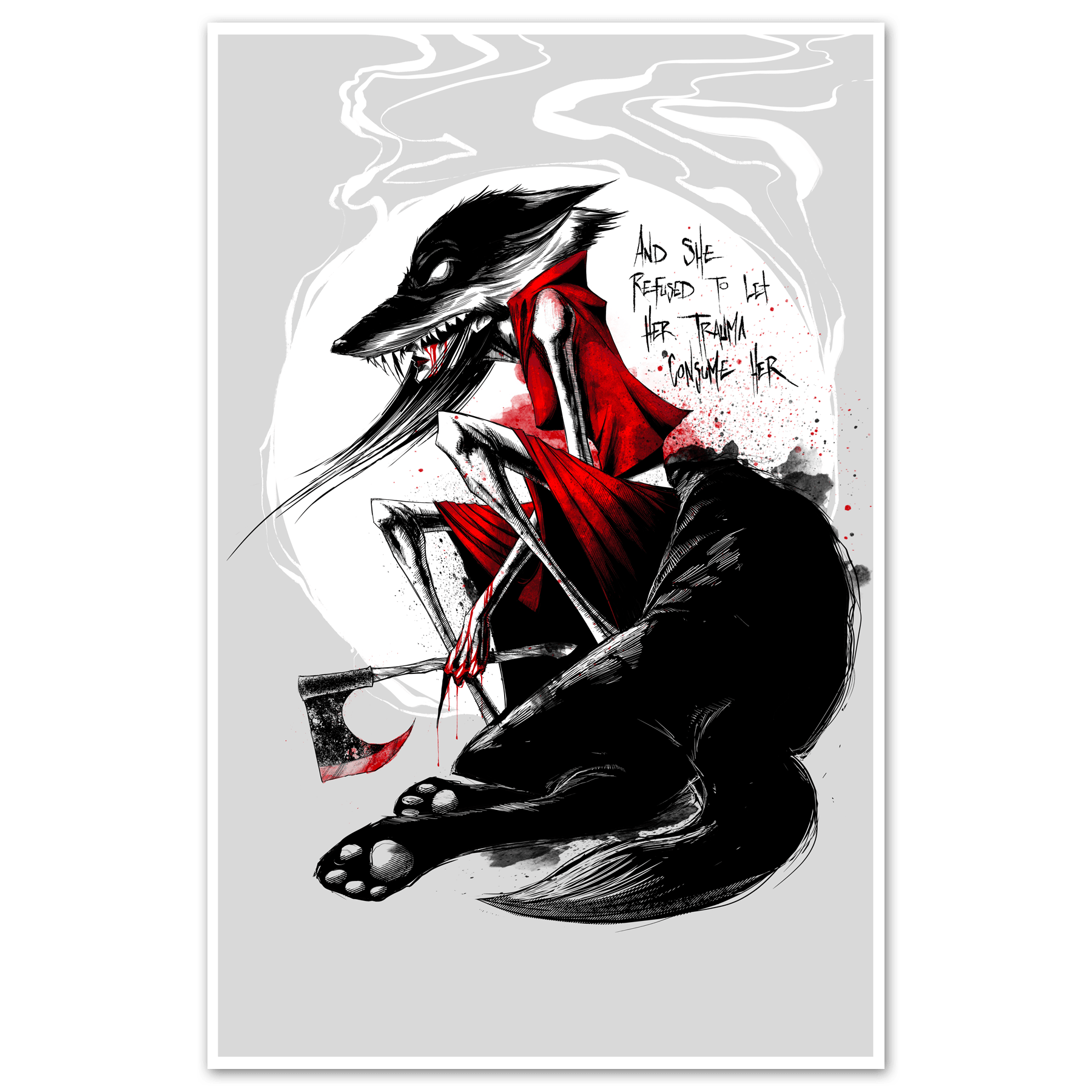 Red Hood Print - STAND OUT FLEXSARAH