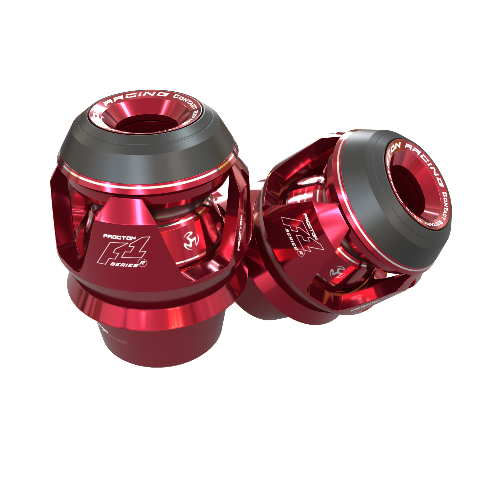 Honda - CB 600 F Hornet (2008-2014) - Procton Racing Rotational Impact System – Frame Sliders F1