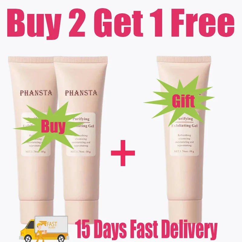 Revitalize Skin Fruit Acid Peeling Gel Facial Cleansing Exfoliating Peeling Scrub Deep Clean Acne Blackhead Remove Face Cleanser - STAND OUT FLEXSARAH