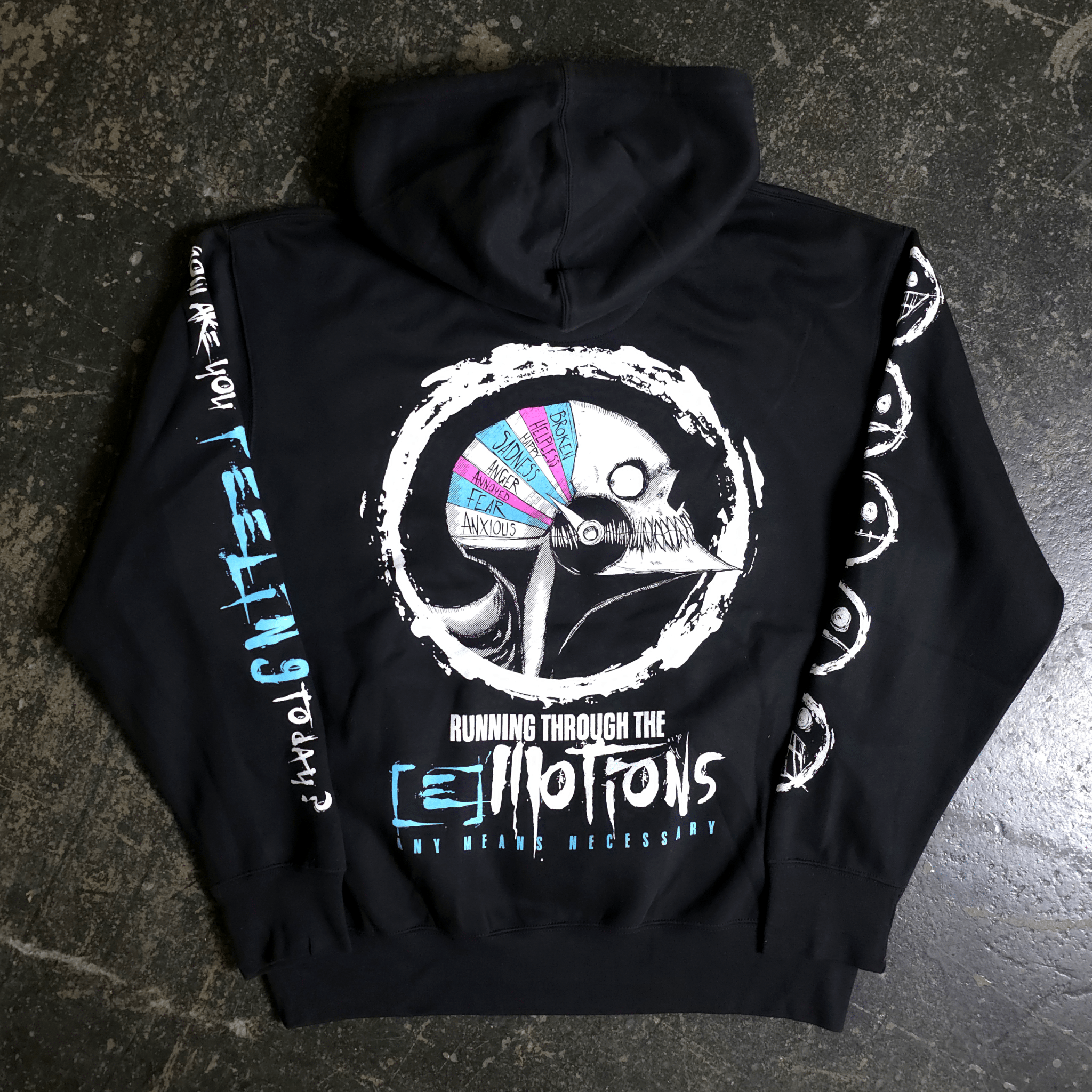 Running Emotions Pullover Hoodie - STAND OUT FLEXSARAH