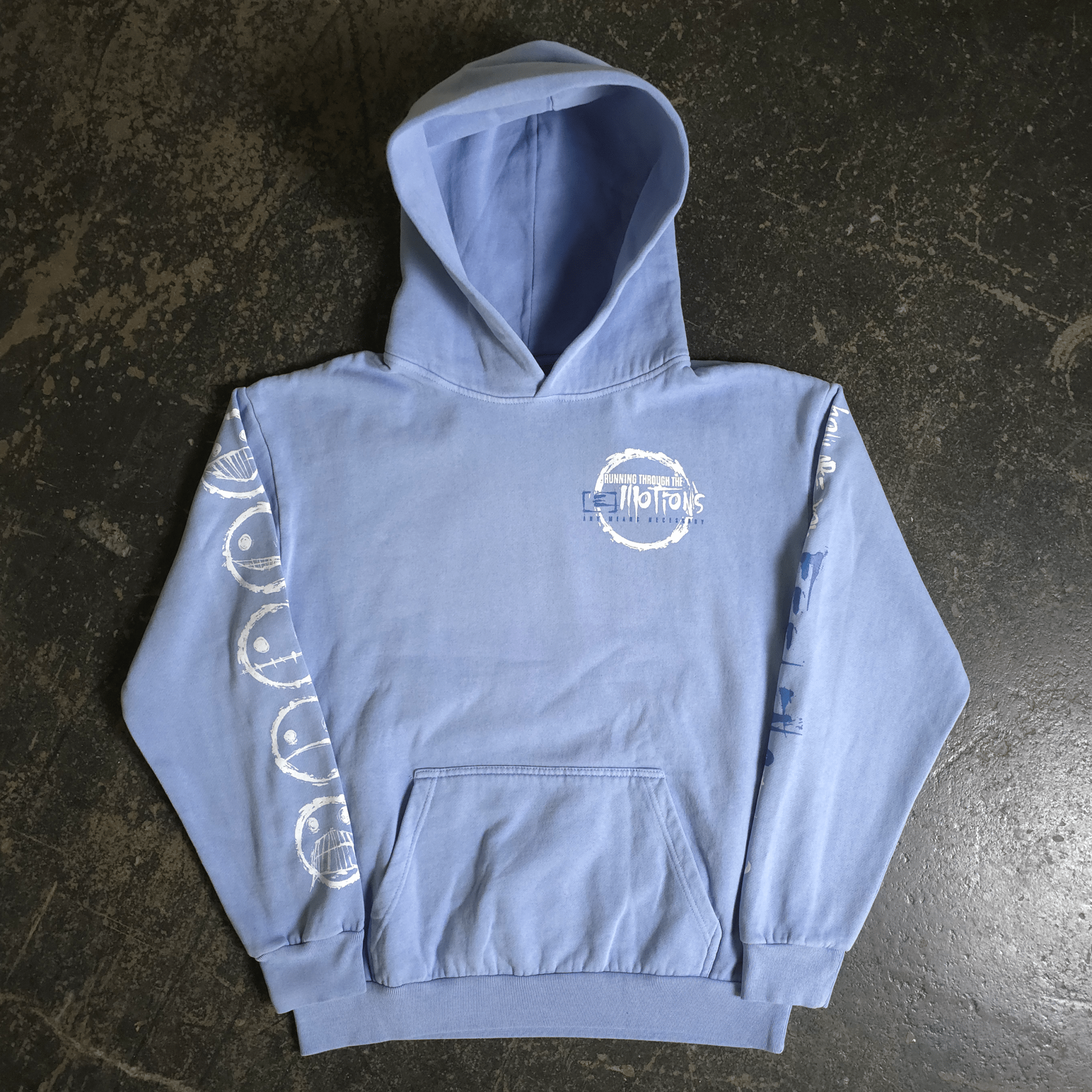 Running Emotions Pullover Hoodie Grape - STAND OUT FLEXSARAH