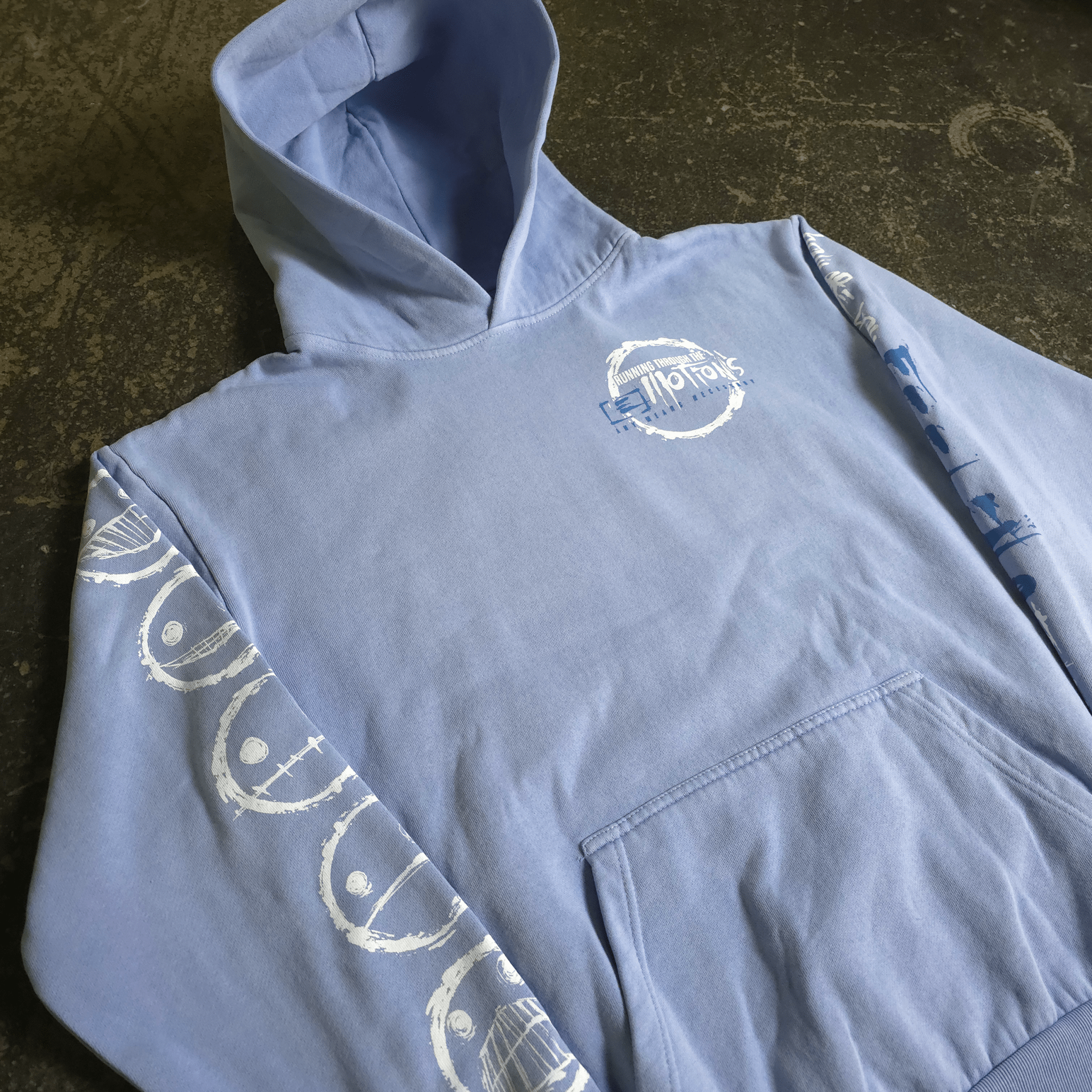 Running Emotions Pullover Hoodie Grape - STAND OUT FLEXSARAH