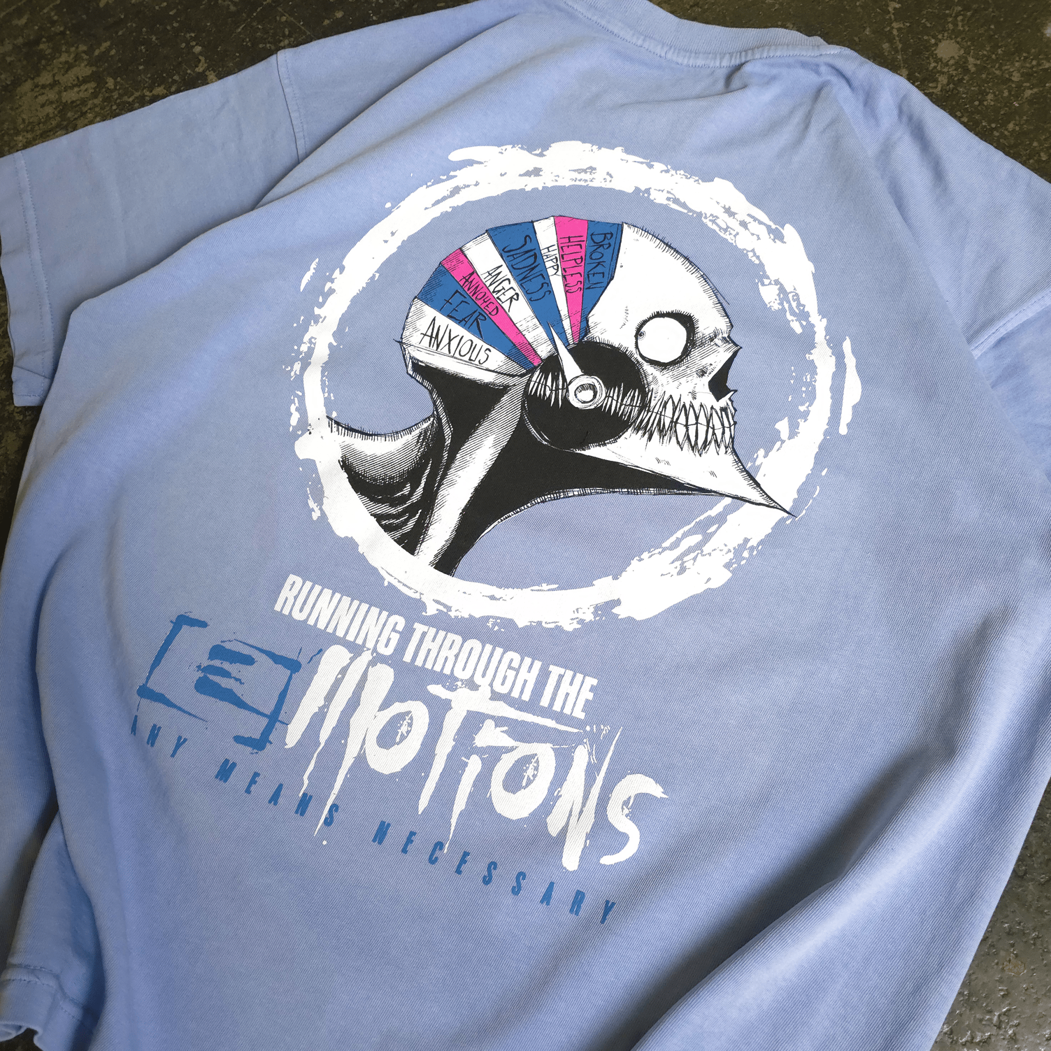 Running Emotions T-Shirt Grape - STAND OUT FLEXSARAH