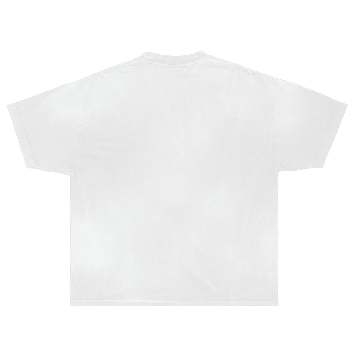 Saint Streetwear Tee White Cotton DTG Print Distressed Graphic True To Size - STAND OUT FLEXSARAH