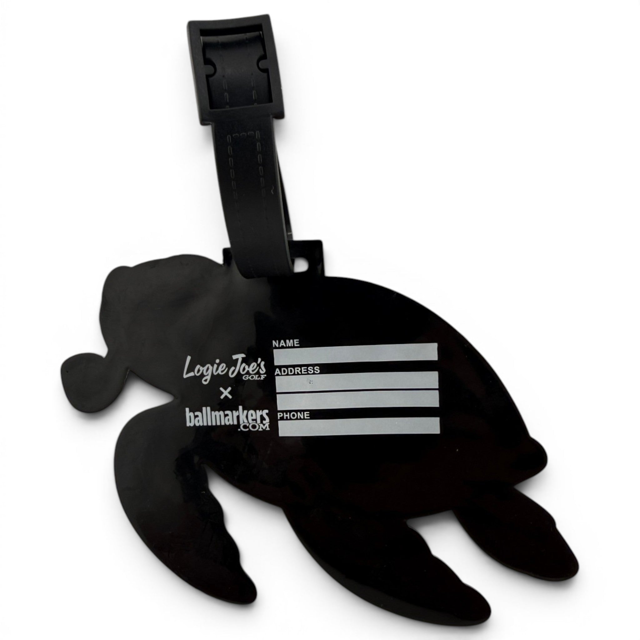 Salty Turtle Clip-On Tag | Multi-Use Bag Tag, Travel Tag, Golf Accessory - STAND OUT FLEXSARAH