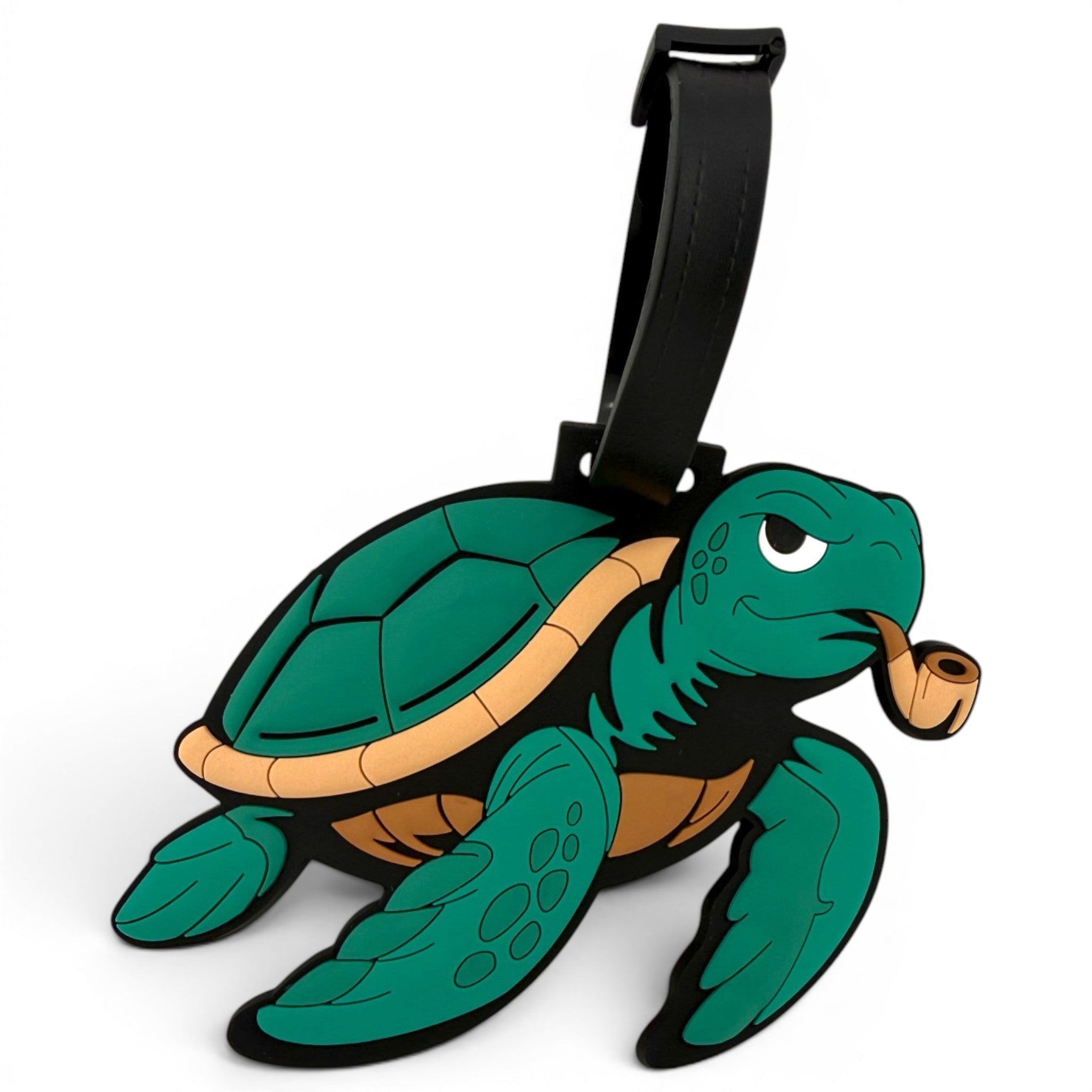 Salty Turtle Clip-On Tag | Multi-Use Bag Tag, Travel Tag, Golf Accessory - STAND OUT FLEXSARAH