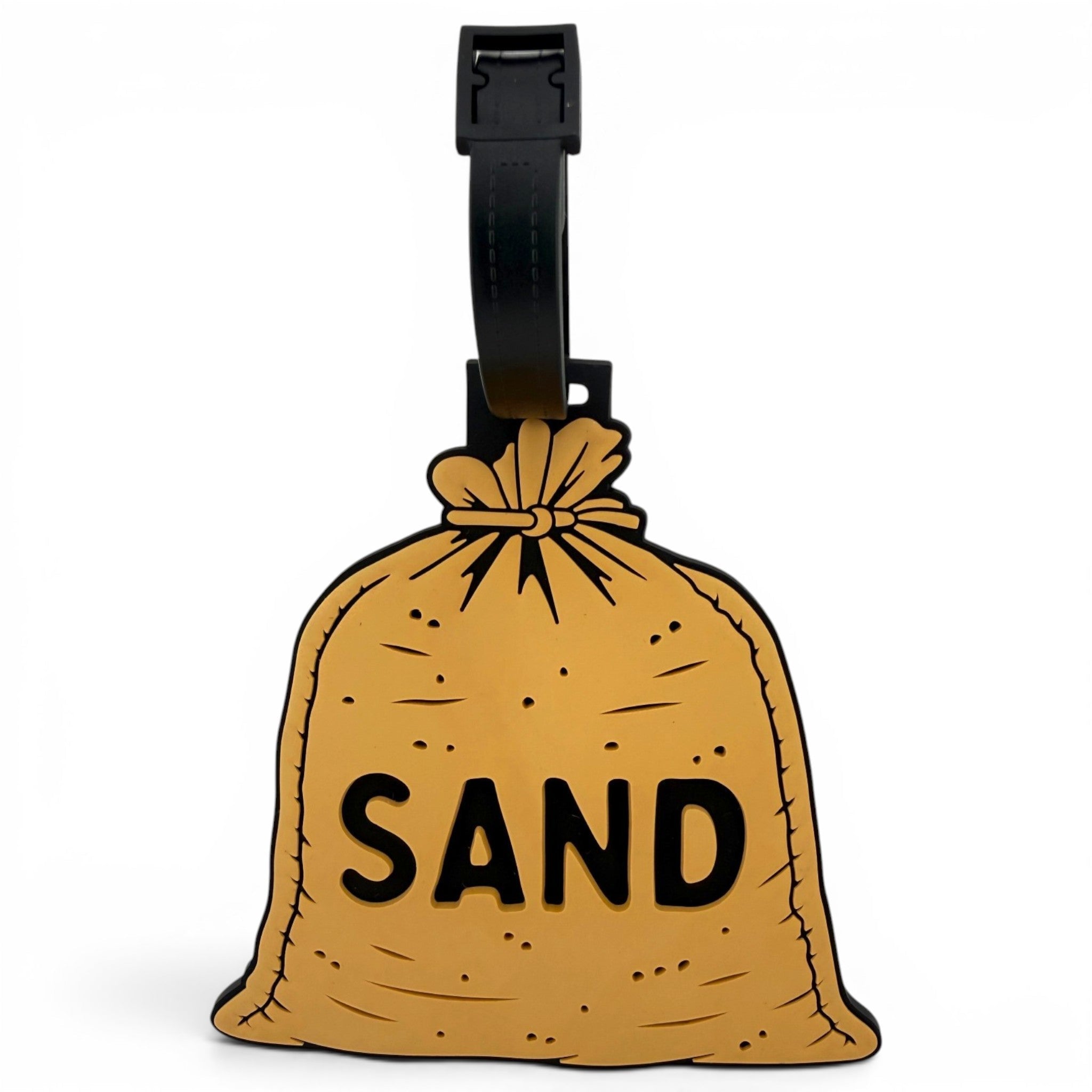 Sand Bag Clip-On Tag | Multi-Use Bag Tag, Travel Tag, Golf Accessory - STAND OUT FLEXSARAH