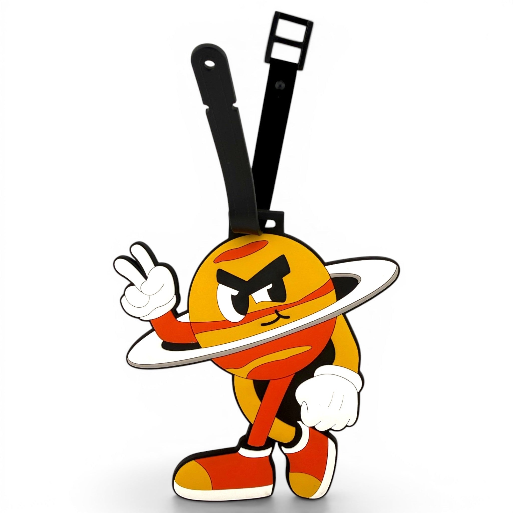 Saturn Out Clip-On Tag | Multi-Use Bag Tag, Travel Tag, Golf Accessory - STAND OUT FLEXSARAH