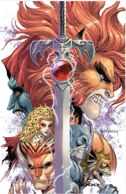 SDCC Exclusive Thundercats 6 Virgin Tyler Kirkham Variant Bundle - STAND OUT FLEXSARAH