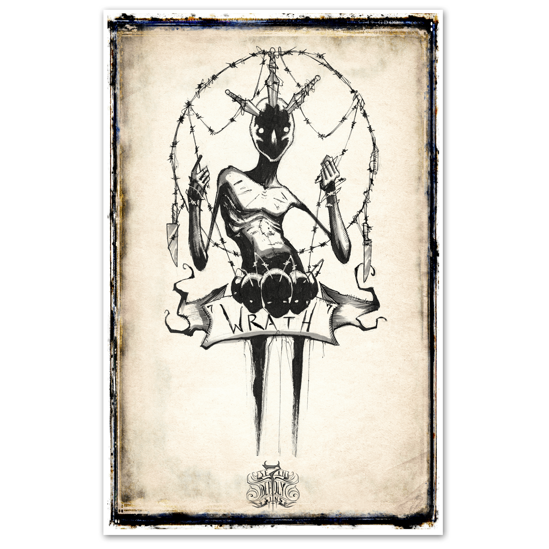 Se7en Deadly Sins Prints - STAND OUT FLEXSARAH