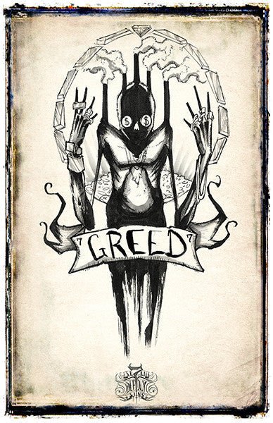 Se7en Deadly Sins Prints - STAND OUT FLEXSARAH