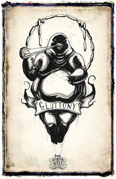Se7en Deadly Sins Prints - STAND OUT FLEXSARAH