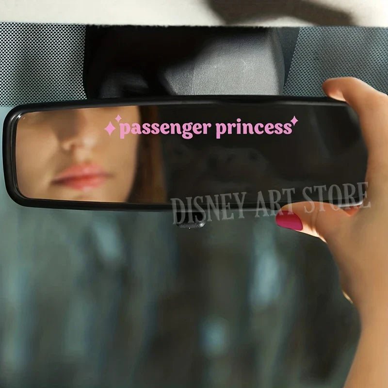 Self-Care Motivational Rearview Mirror Decal | Cute Car Vinyl Sticker - STAND OUT FLEXSARAH