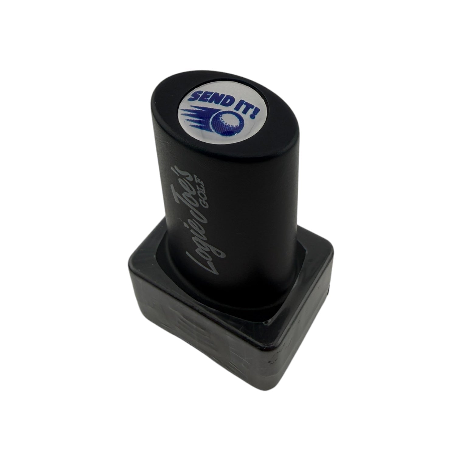Send It Golf Ball Stamp | Quick-Dry Ink Stamper | Easy Ball Identification | Fun Golf Gift - STAND OUT FLEXSARAH