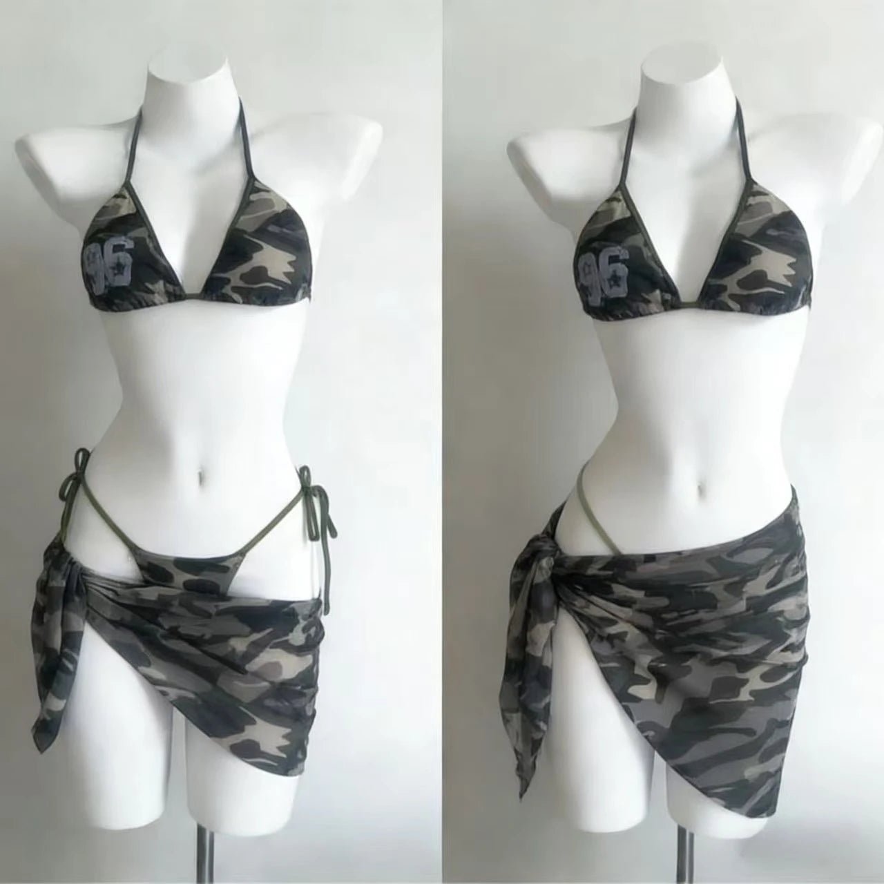 Sexy Women 2 Piece Bikini Set High Waisted Push Up Padded Swimwear Comfortable Soft Fabric Beach Outfit Summer Vacation 2026 New - STAND OUT FLEXSARAH