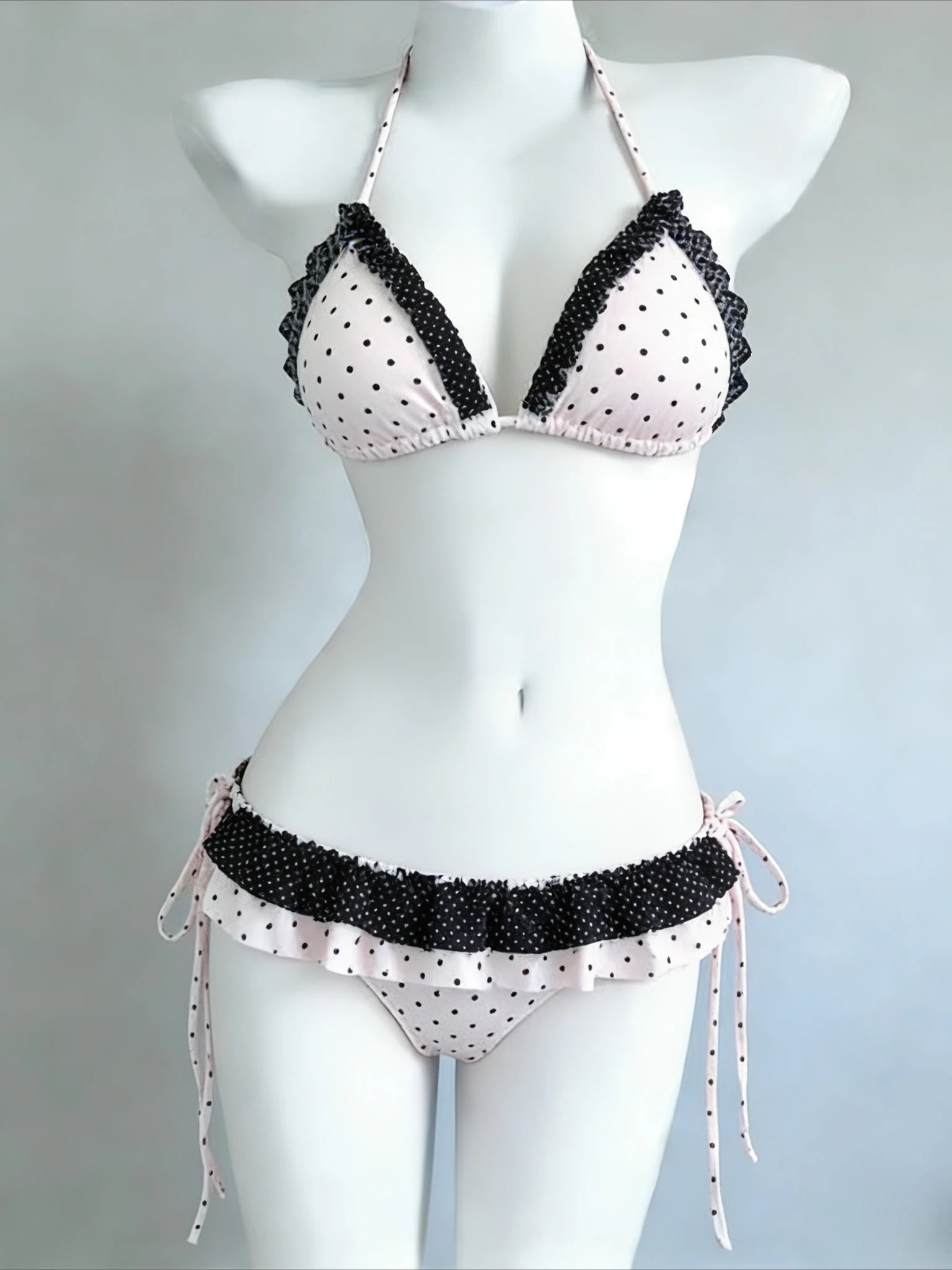Sexy Women 2 Piece Bikini Set High Waisted Push Up Padded Swimwear Comfortable Soft Fabric Beach Outfit Summer Vacation 2026 New - STAND OUT FLEXSARAH