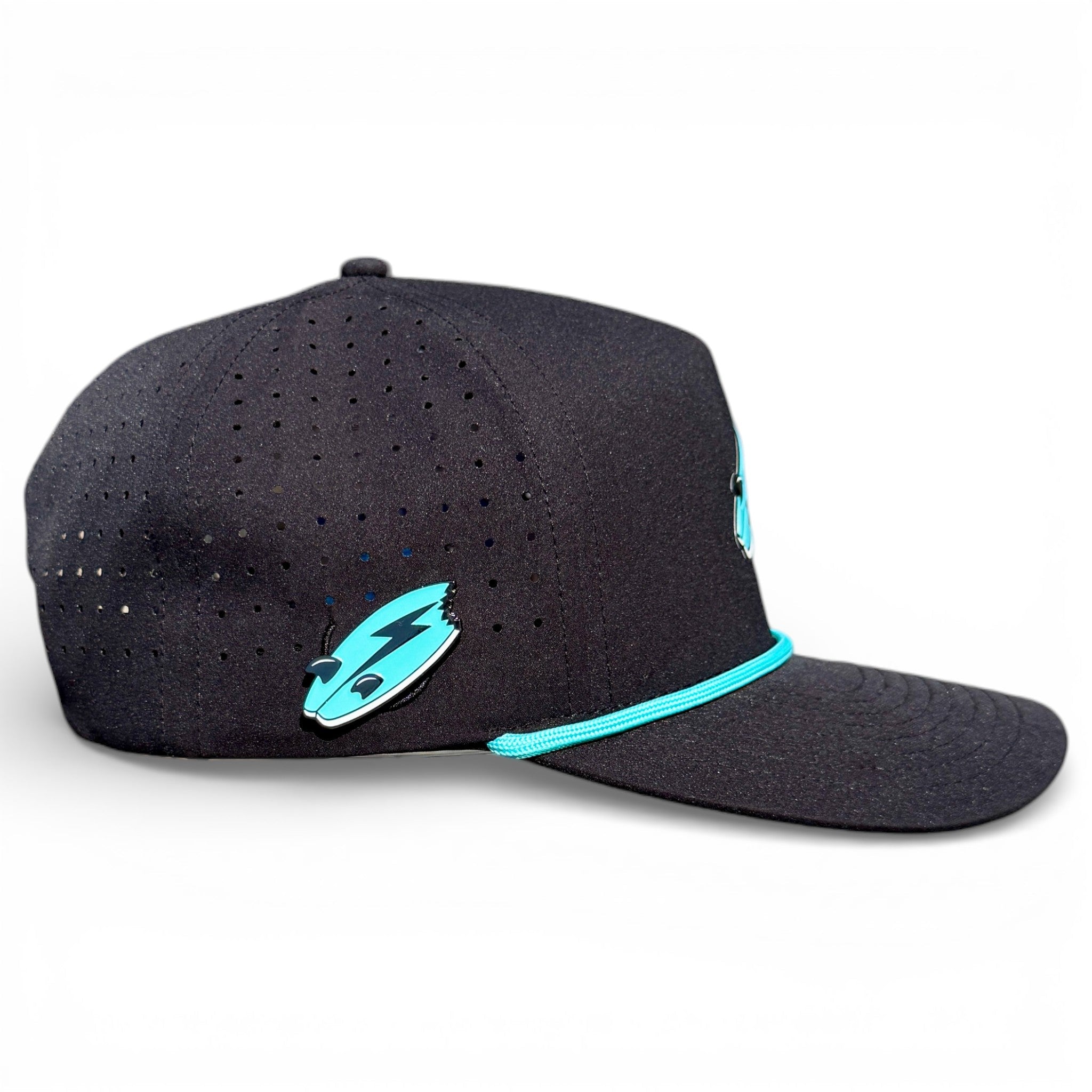 Shark Bite Golf Hat | Snapback Cap | Built-in Magnetic Ball Marker Holder + Marker Included | Adjustable | One Size - STAND OUT FLEXSARAH