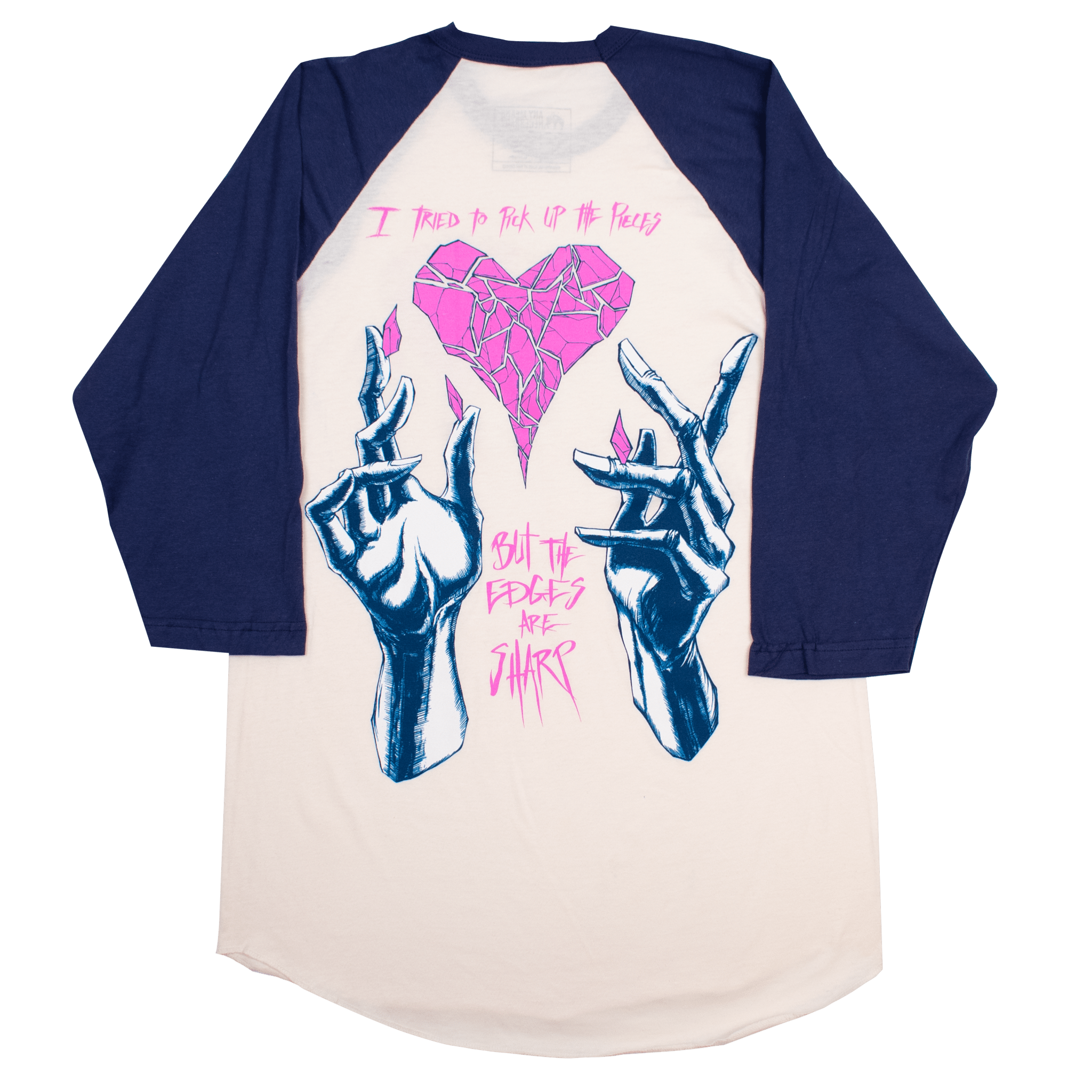 Sharp Edges 3/4 Sleeve T-Shirt - STAND OUT FLEXSARAH
