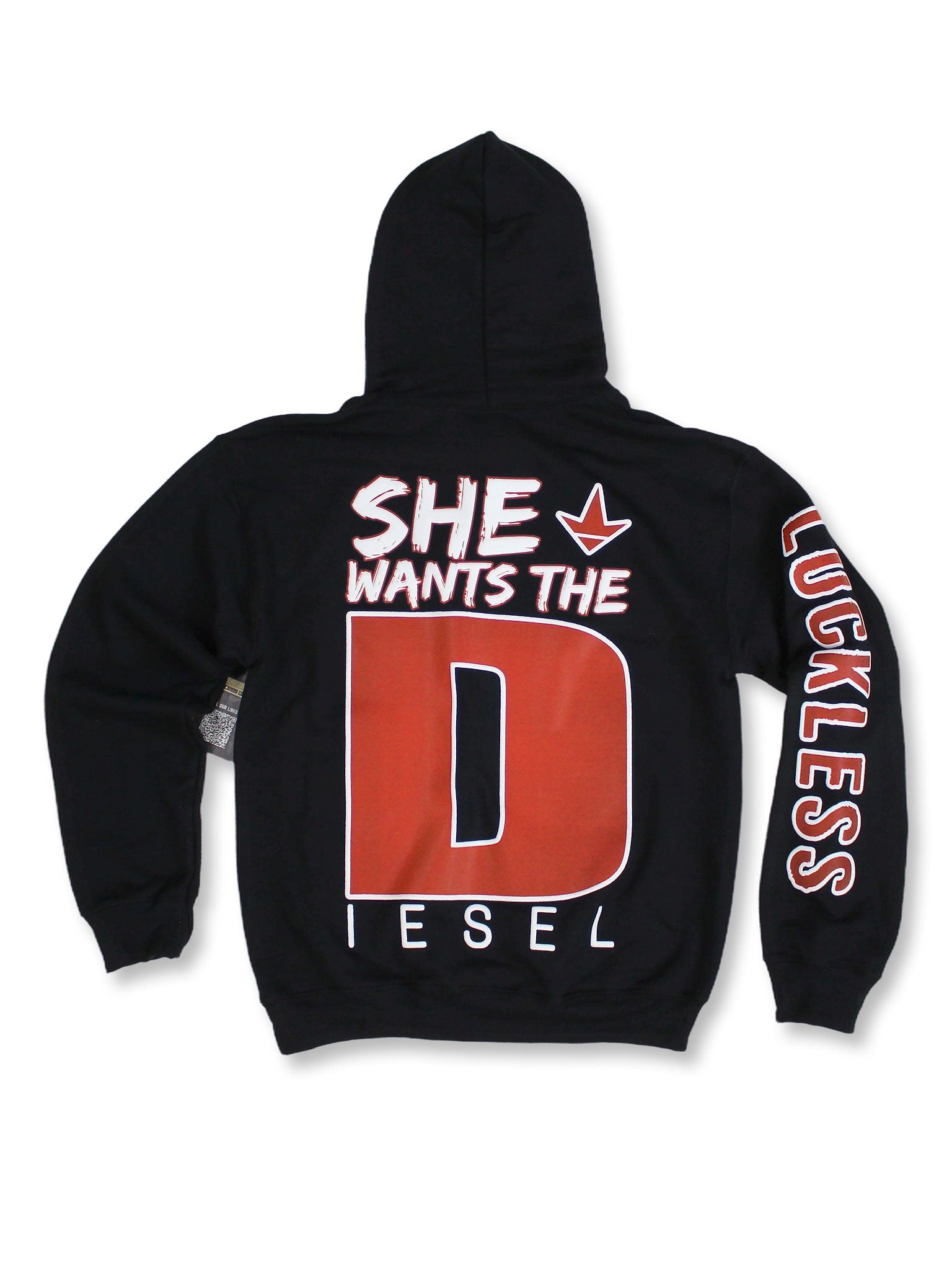 She Wants the Diesel | Funny Men's and Women's Black Country Hoodie - STAND OUT FLEXSARAH