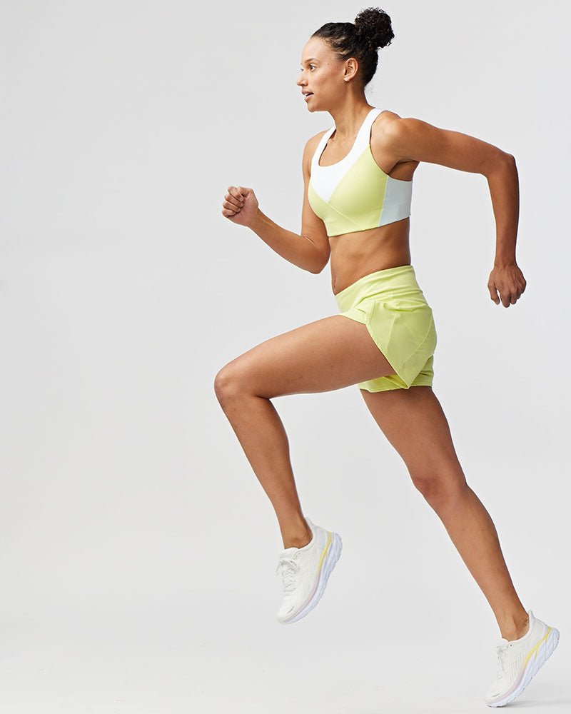 Sheva Women's High Rise Running Shorts - STAND OUT FLEXSARAH