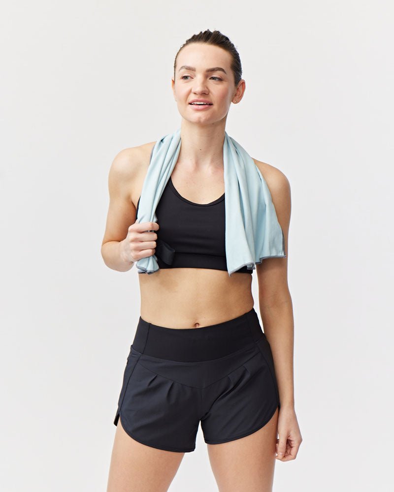 Sheva Women's High Rise Running Shorts - STAND OUT FLEXSARAH