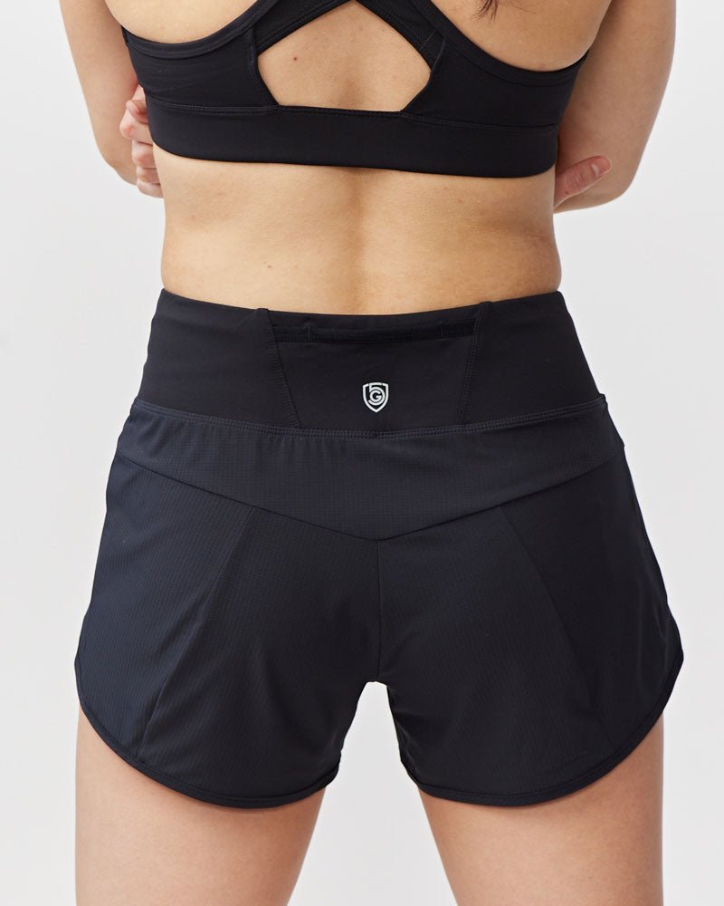 Sheva Women's High Rise Running Shorts - STAND OUT FLEXSARAH