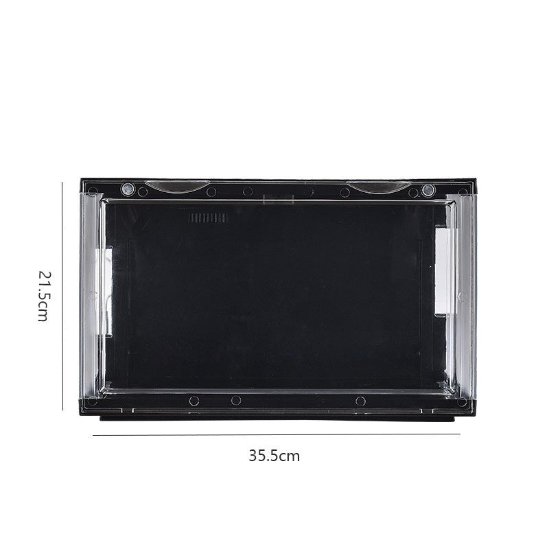 Side Door Acrylic Plastic Basketball Shoes Storage Box - STAND OUT FLEXSARAH