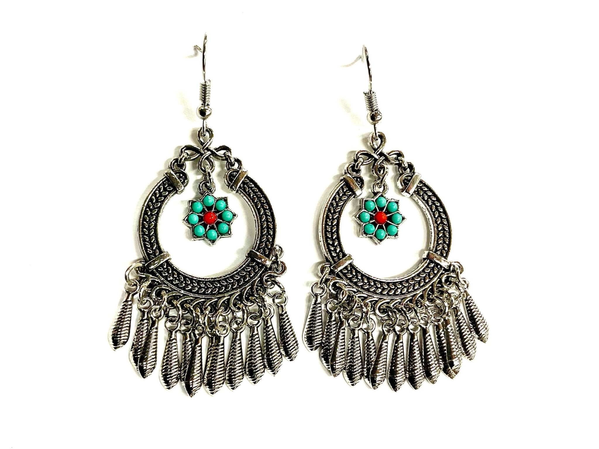 Silver or Gold Bohemian Tassel Earrings Hippie Boho Woman Girls Drop Dangle Jewelry - STAND OUT FLEXSARAH