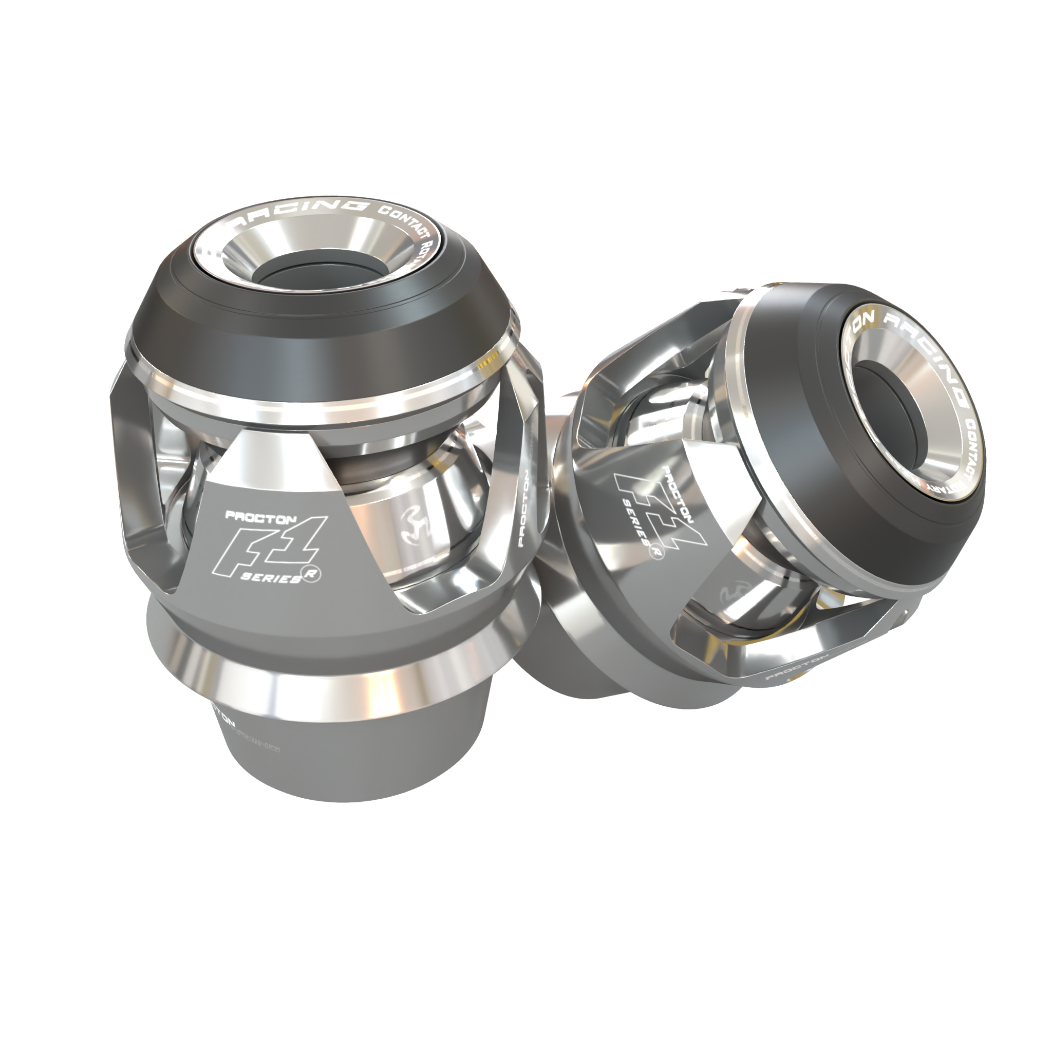 Honda - CB 600 F Hornet (2008-2014) - Procton Racing Rotational Impact System – Frame Sliders F1